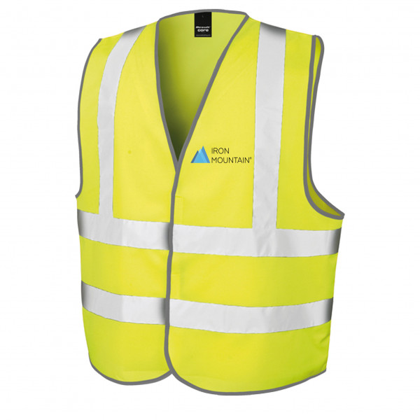 Hi-Vis Motorway Vest gelb